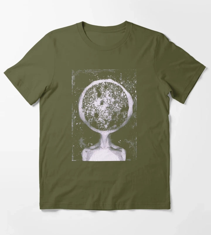 Disco Elysium Inland Empire Skill T-Shirt Olive Green