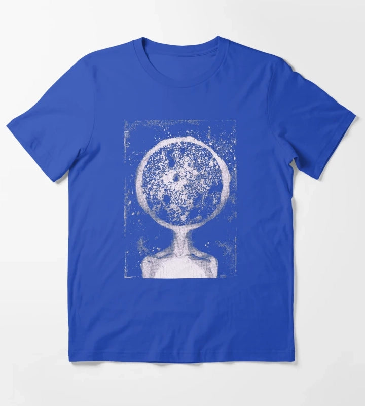 Disco Elysium Inland Empire Skill T-Shirt Blue