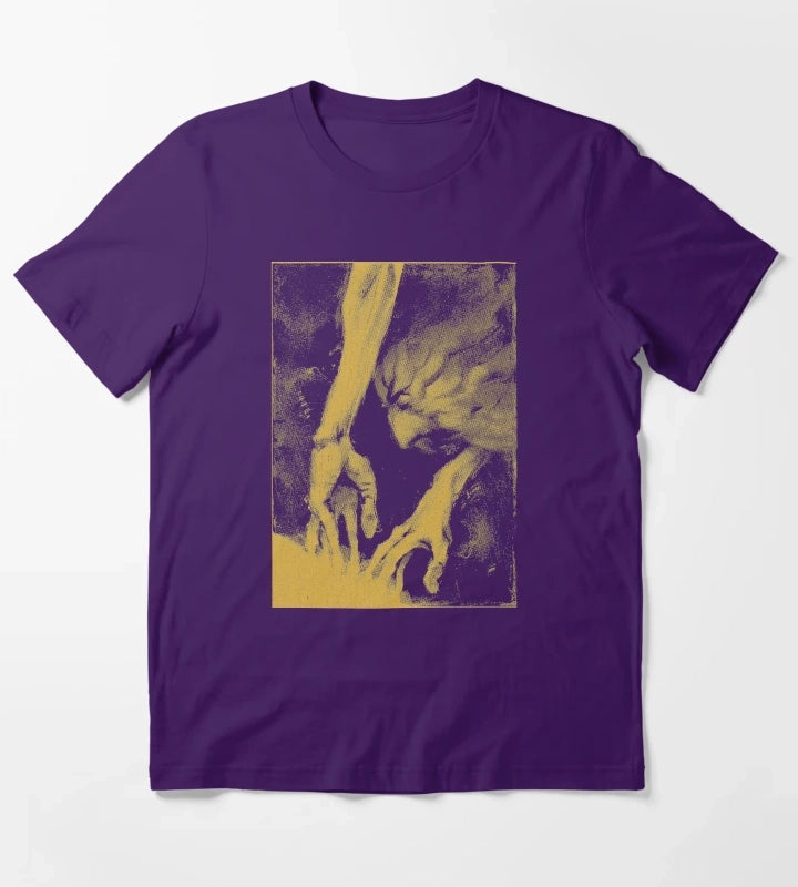 Disco Elysium Interfacing Skill T-Shirt Purple