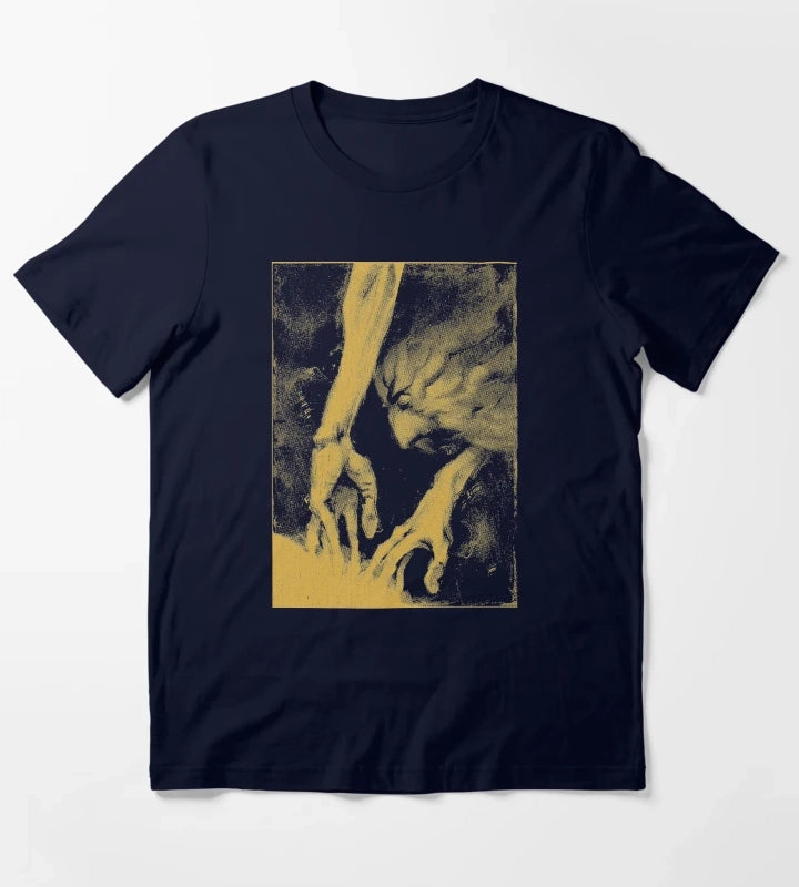 Disco Elysium Interfacing Skill T-Shirt Navy