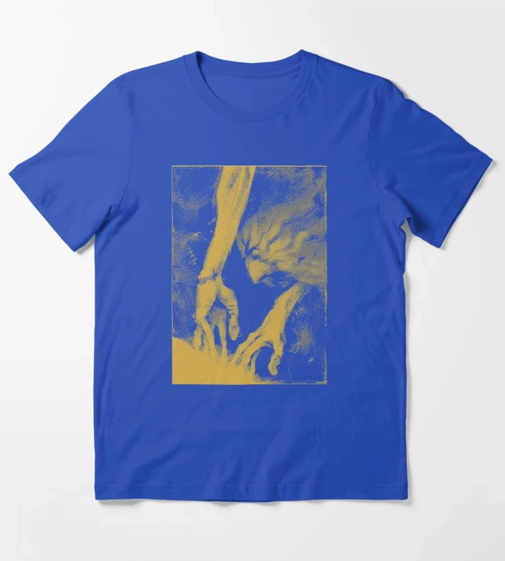 Disco Elysium Interfacing Skill T-Shirt Blue