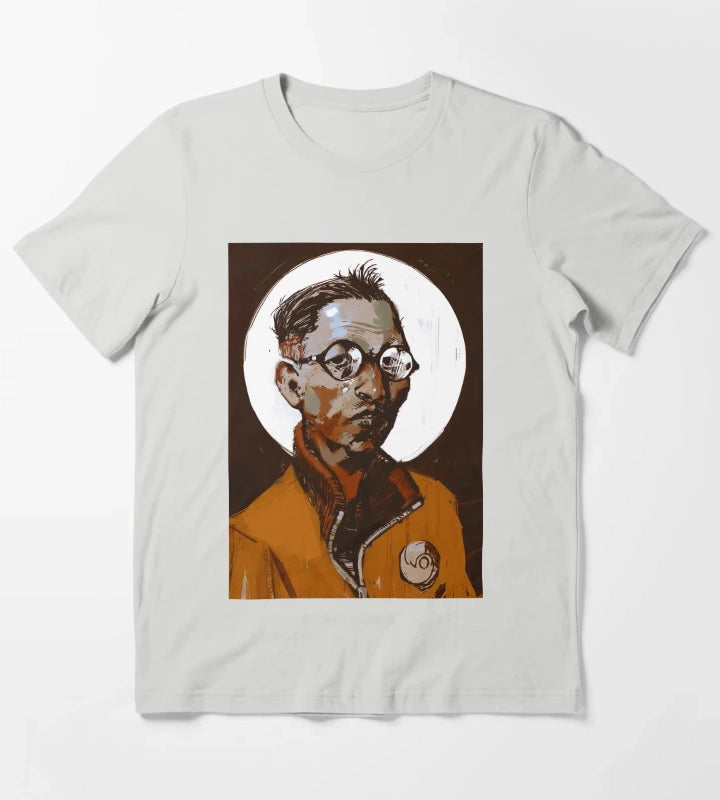Disco Elysium Kim T-Shirt Light Grey