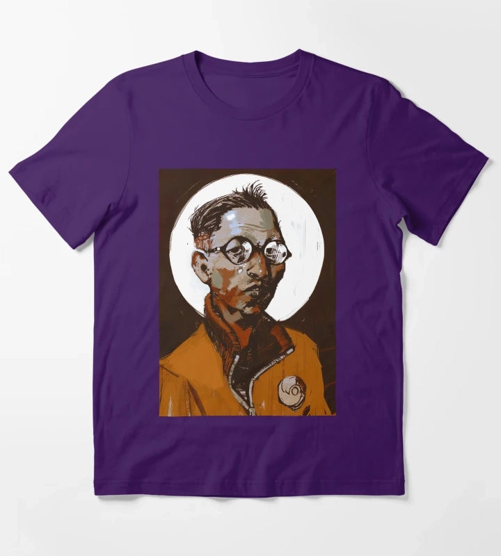 Disco Elysium Kim T-Shirt Purple