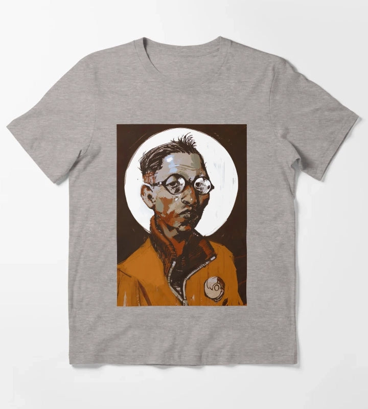 Disco Elysium Kim T-Shirt Heather Grey