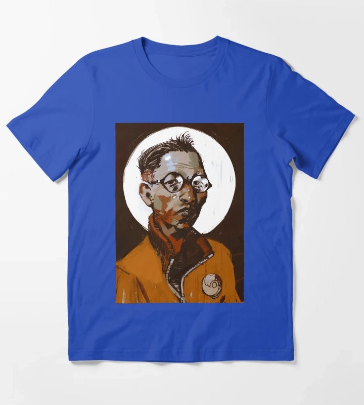 Disco Elysium Kim T-Shirt Blue