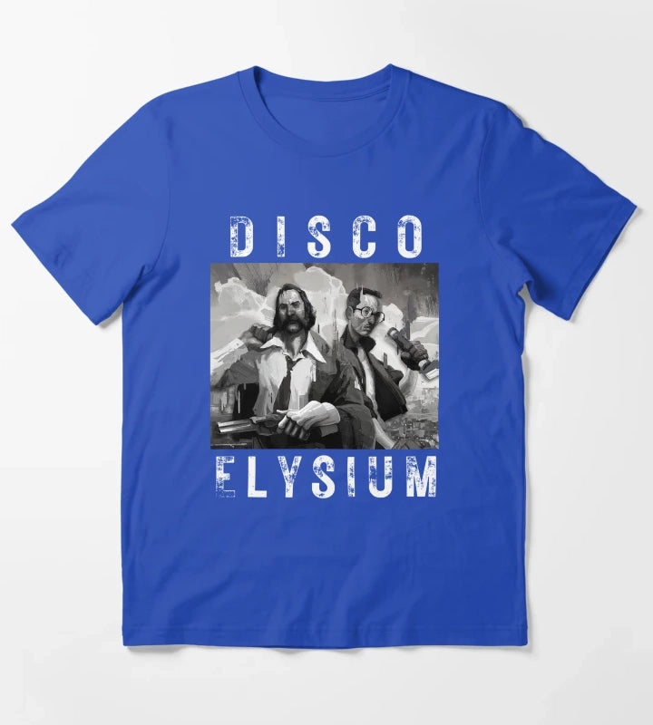 Disco Elysium Lover T-Shirt Blue