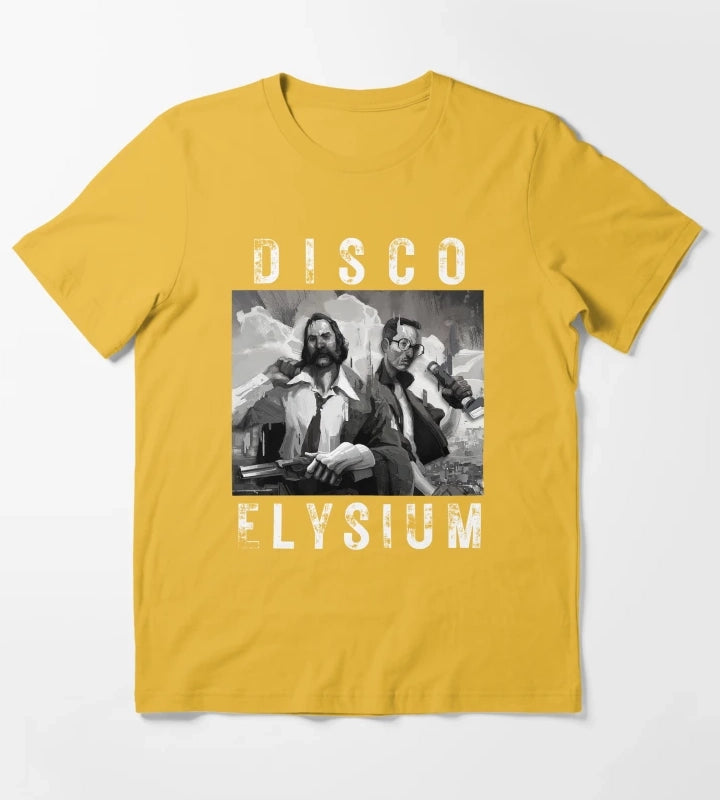 Disco Elysium Lover T-Shirt Yellow