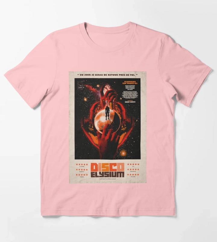 Disco Elysium One Sheet T-Shirt Dark Grey