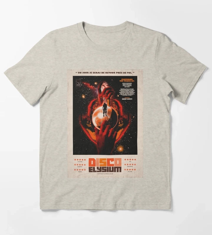 Disco Elysium One Sheet T-Shirt Cream