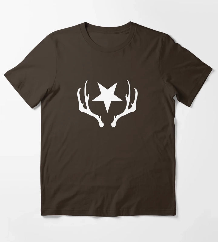 Disco Elysium Revachol Communist Party T-Shirt Brown