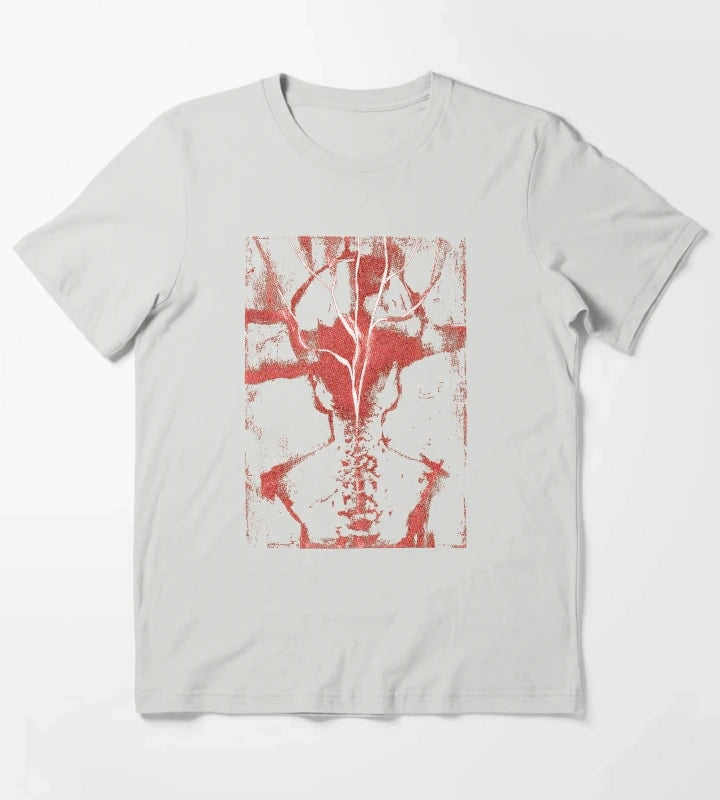 Disco Elysium Shivers T-Shirt Light Grey