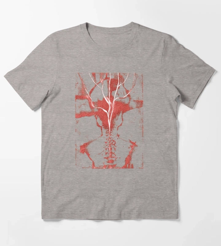 Disco Elysium Shivers T-Shirt Heather Grey