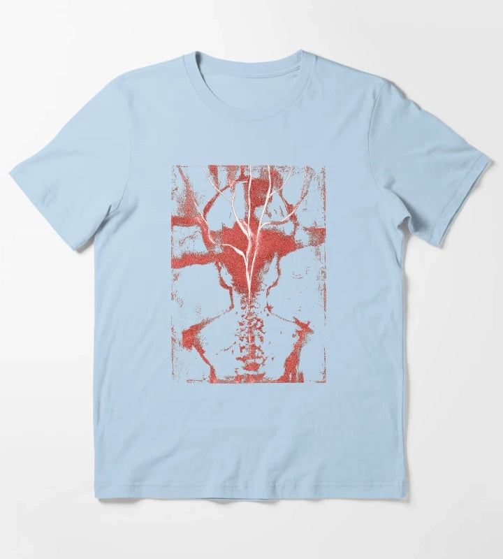 Disco Elysium Shivers T-Shirt Sky Blue
