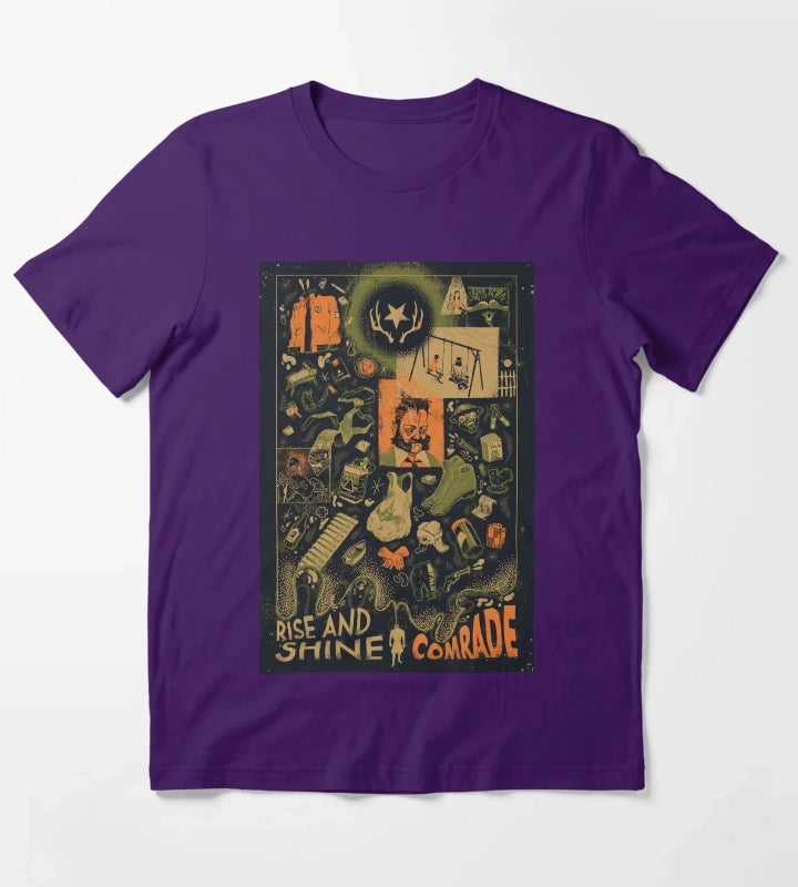 Disco Elysium T-Shirt Purple