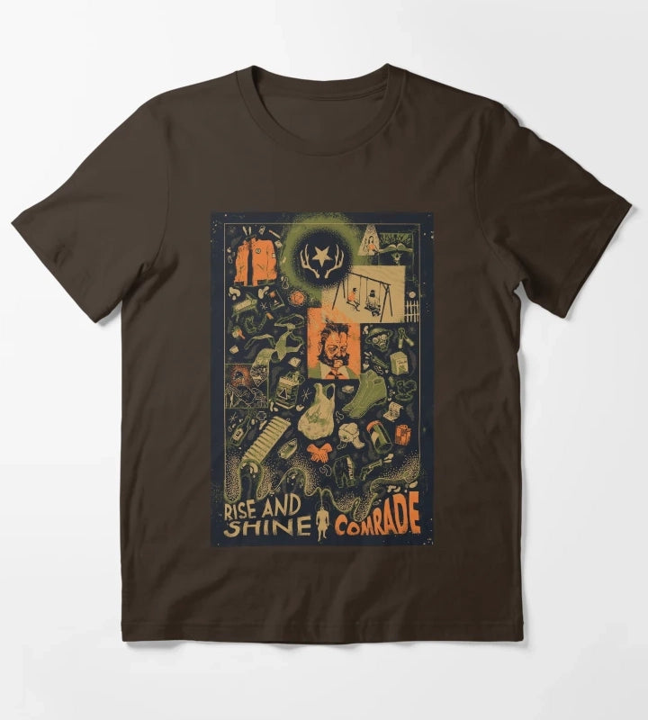 Disco Elysium T-Shirt Brown