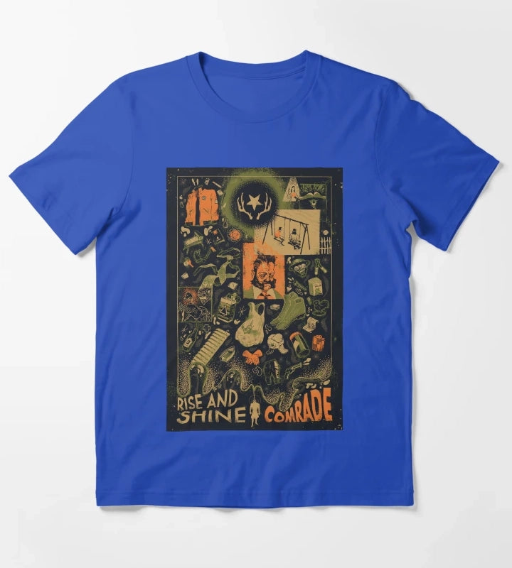 Disco Elysium T-Shirt Blue