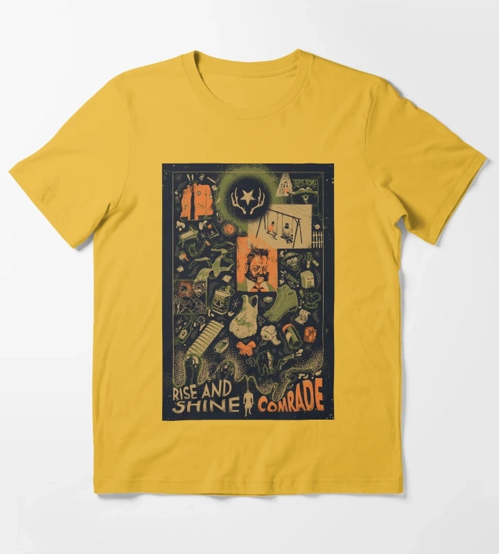 Disco Elysium T-Shirt Yellow