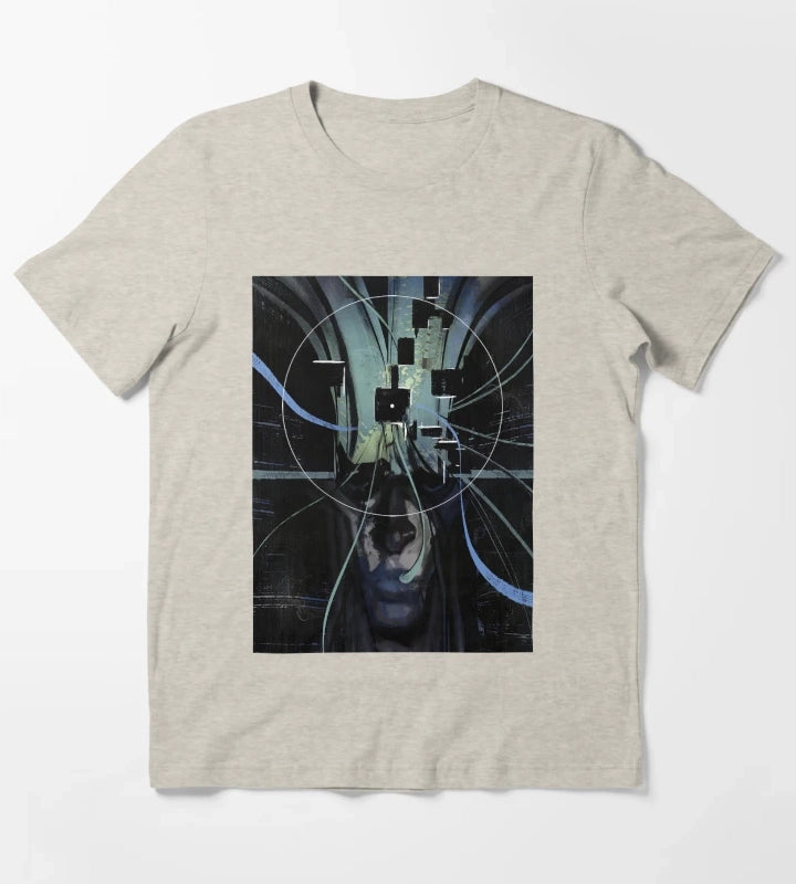 Disco Elysium Visual Calculus Artwork Graphic T-Shirt Cream