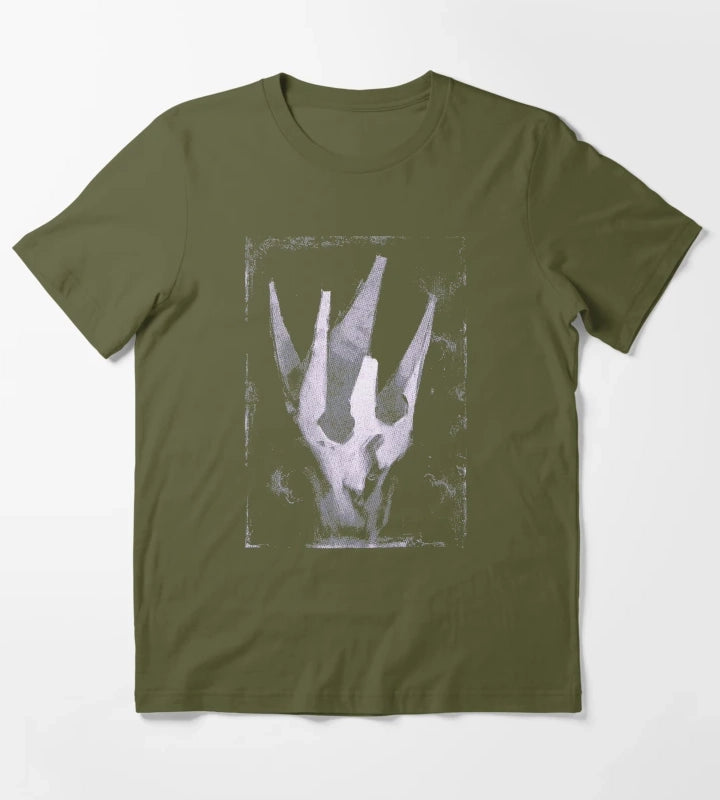 Disco Elysium Volition Skill T-Shirt Olive Green