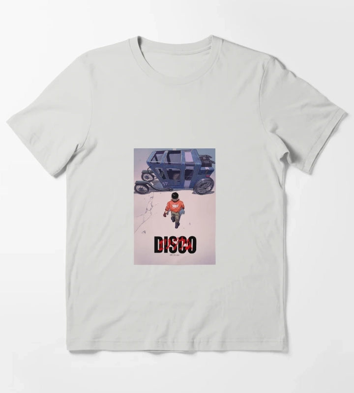 Disco Elysium x Akira by me T-Shirt Light Grey