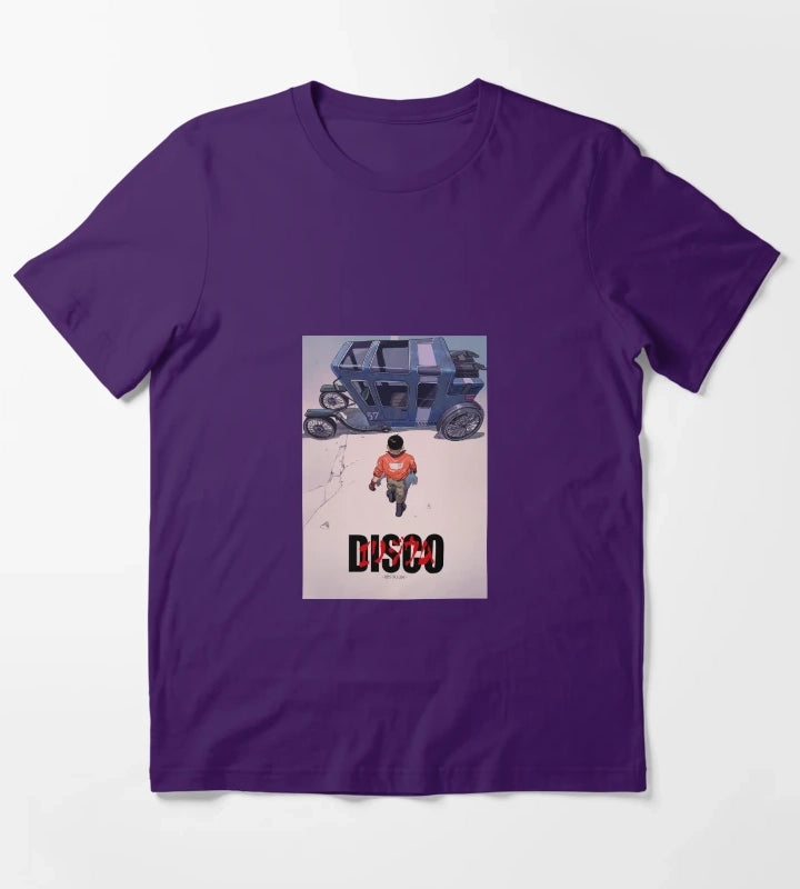 Disco Elysium x Akira by me T-Shirt Purple