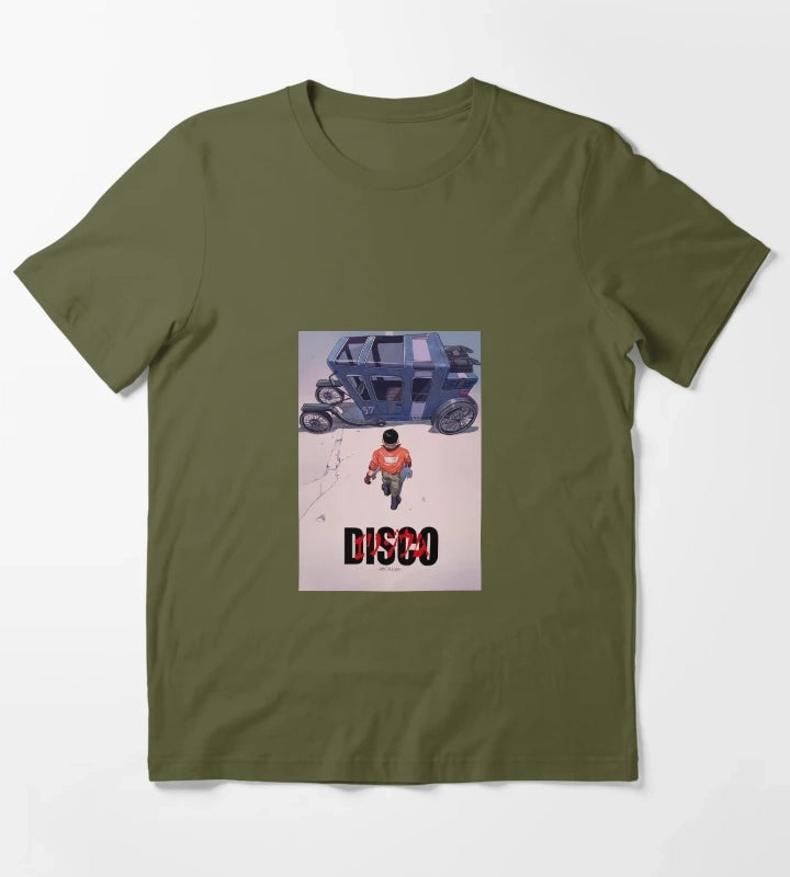 Disco Elysium x Akira by me T-Shirt Olive Green