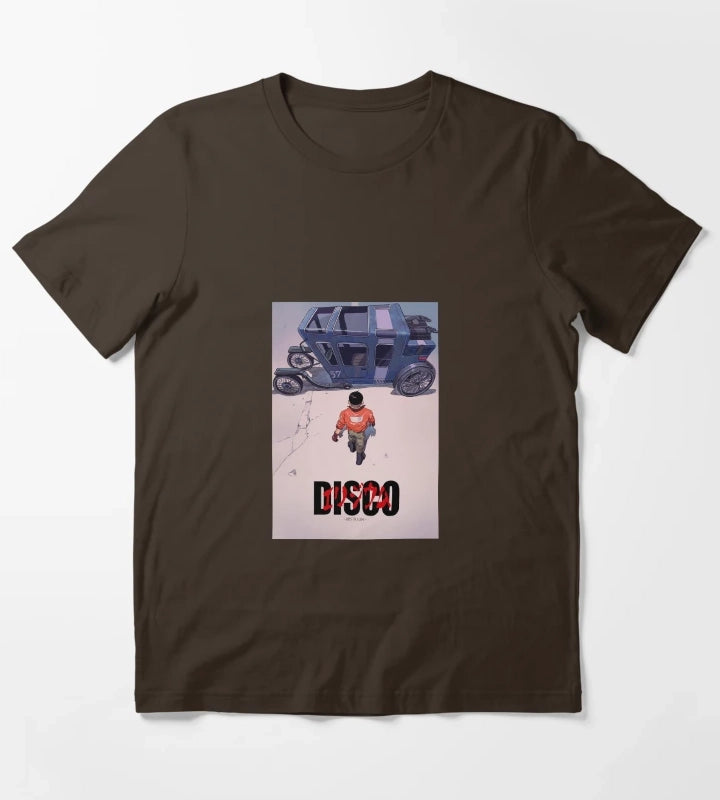 Disco Elysium x Akira by me T-Shirt Brown