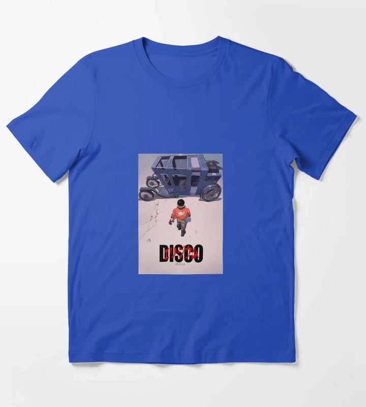 Disco Elysium x Akira by me T-Shirt Blue