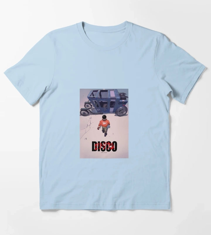 Disco Elysium x Akira by me T-Shirt Sky Blue