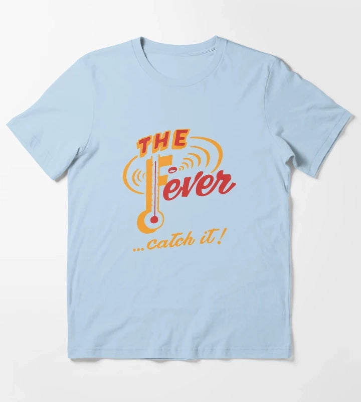 Disco Fever Nightclub T-Shirt Sky Blue