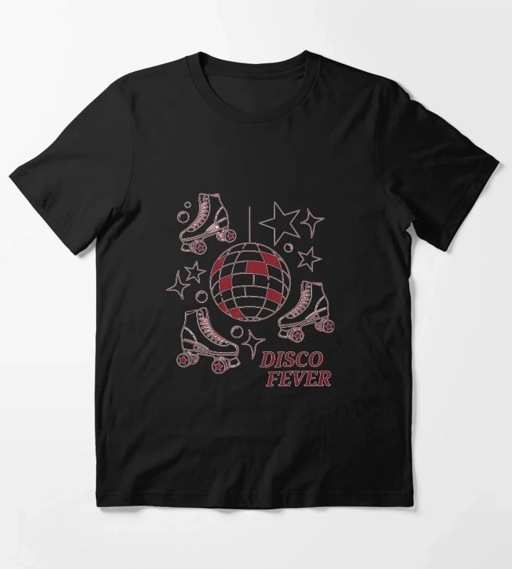 Disco Fever Retro Dance Party Design T-Shirt