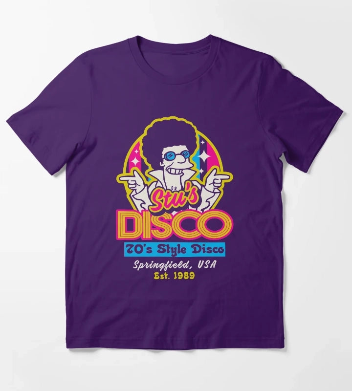 Disco Fever T-Shirt Purple