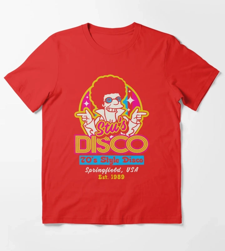Disco Fever T-Shirt Red