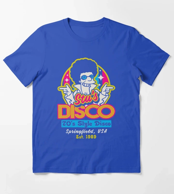 Disco Fever T-Shirt Blue