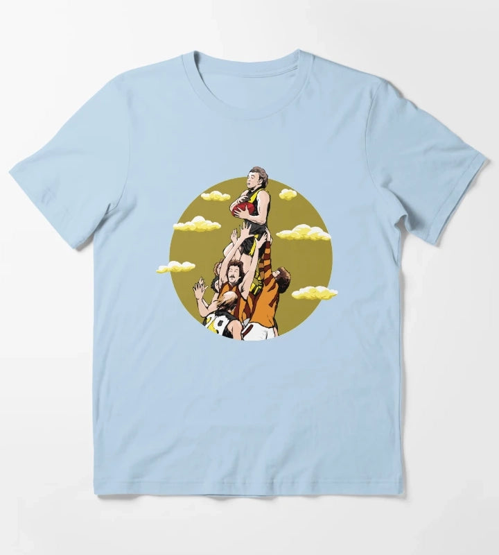 Disco Flies High T-Shirt Sky Blue