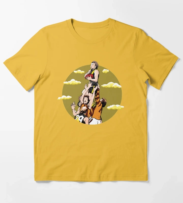 Disco Flies High T-Shirt Yellow