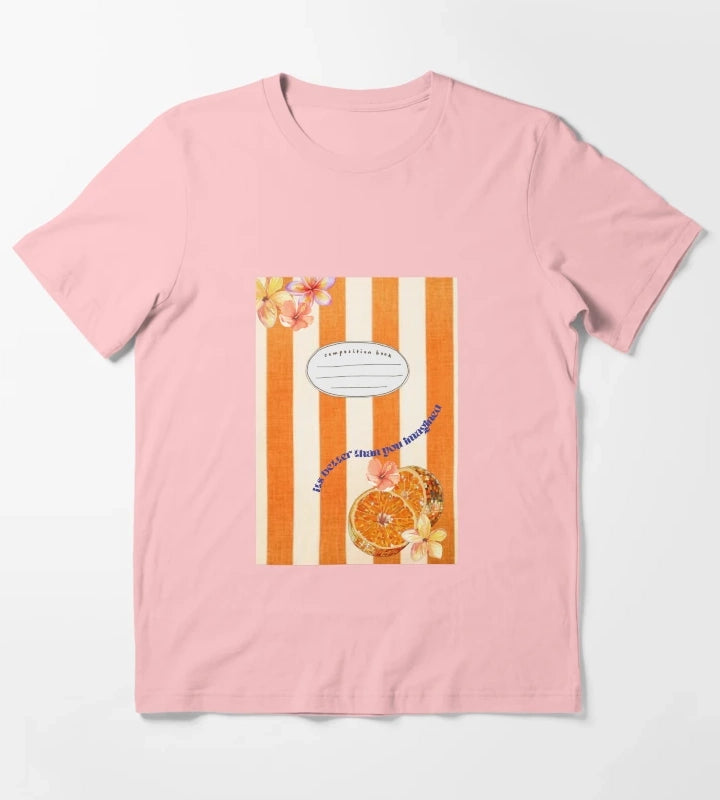 Disco Fruit Notebook T-Shirt Dark Grey