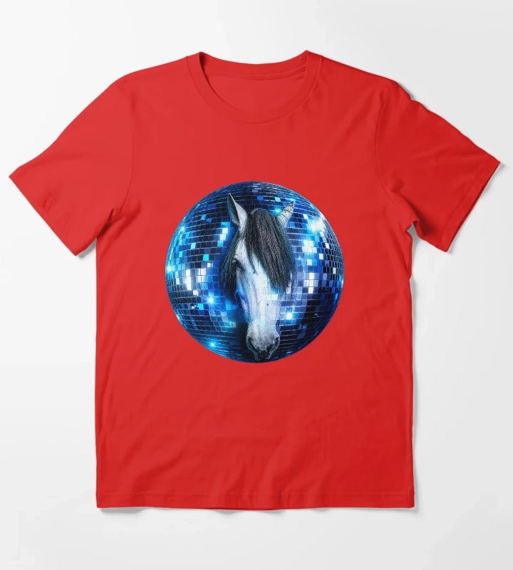 Disco Horse Dream T-Shirt Red