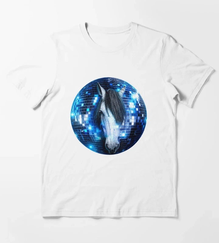 Disco Horse Dream T-Shirt White