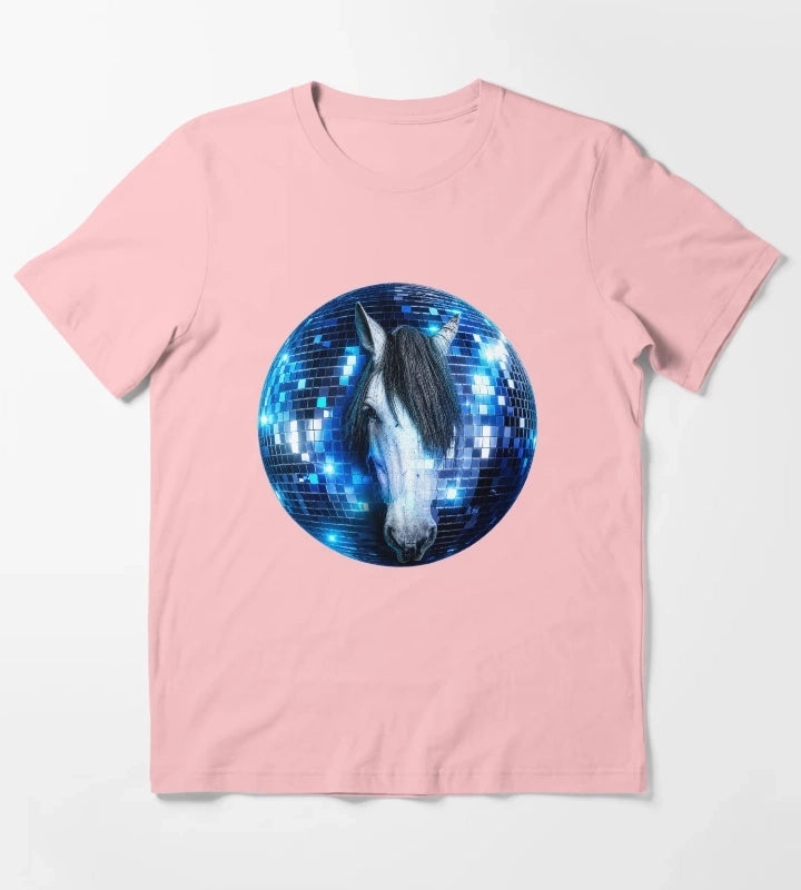 Disco Horse Dream T-Shirt Dark Grey