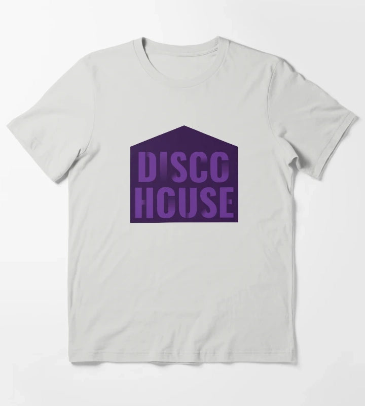 Disco House T-Shirt Light Grey