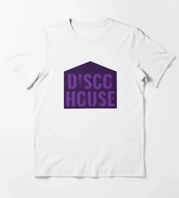 Disco House T-Shirt White