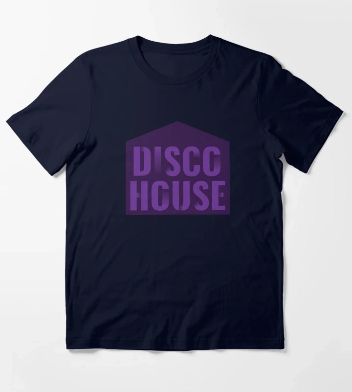 Disco House T-Shirt Navy