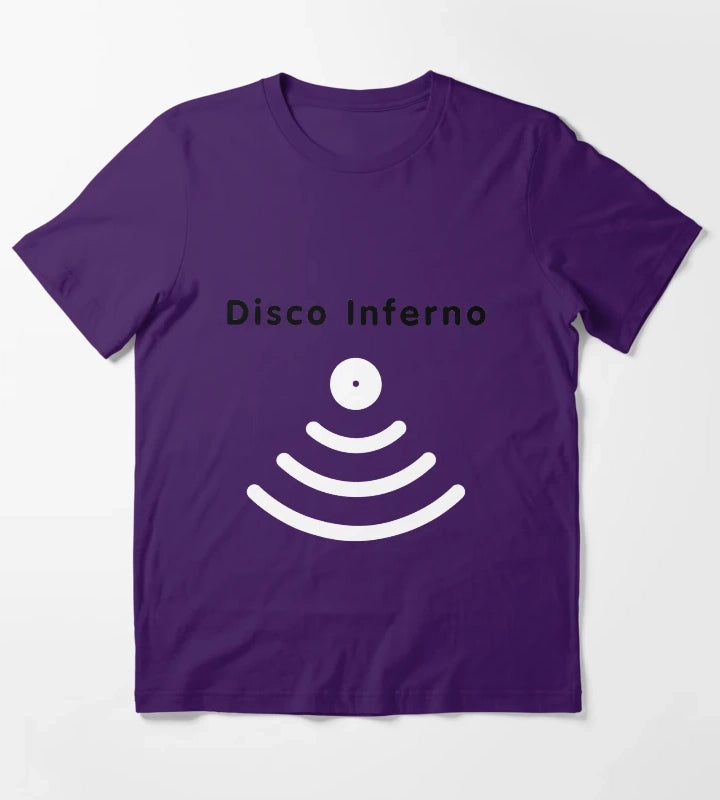 Disco Inferno T-Shirt Purple
