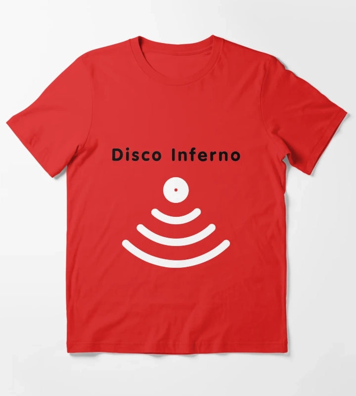 Disco Inferno T-Shirt Red