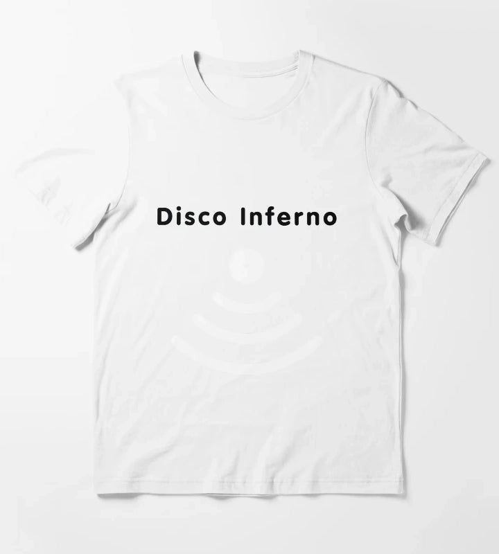 Disco Inferno T-Shirt White