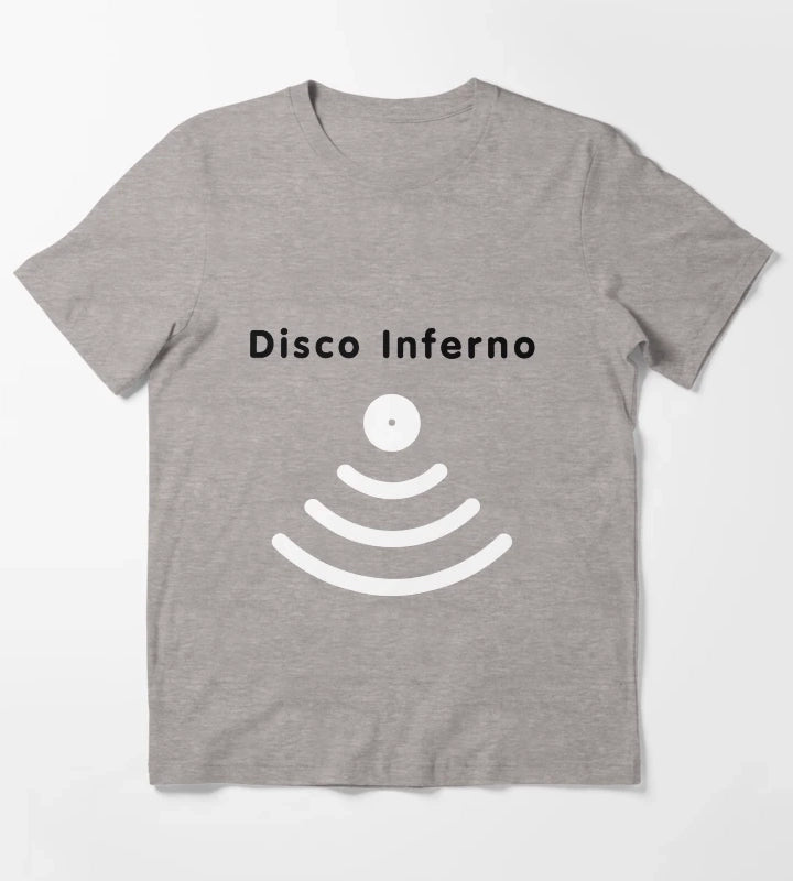 Disco Inferno T-Shirt Heather Grey