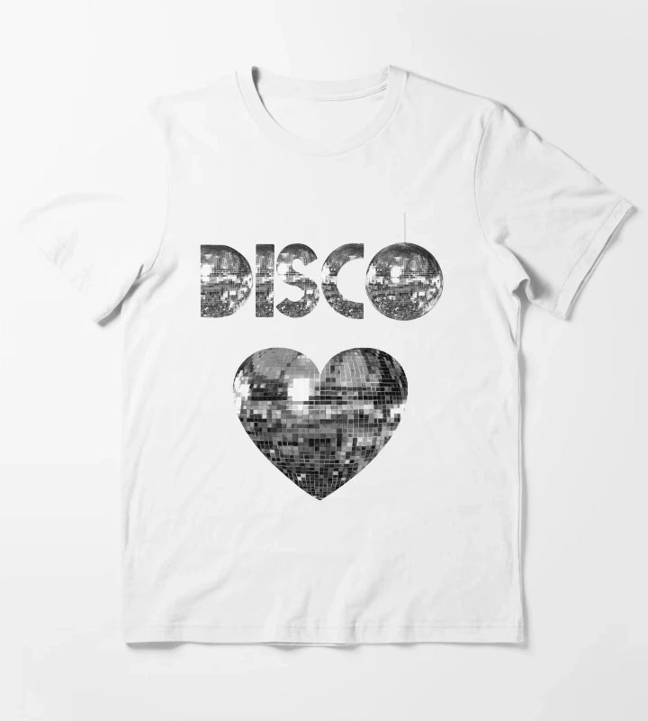 Disco Love T-Shirt White