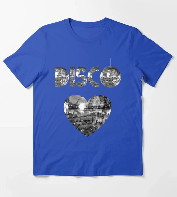 Disco Love T-Shirt Blue