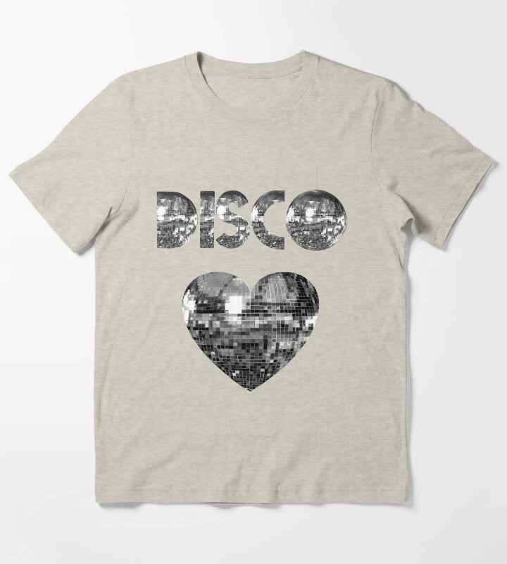Disco Love T-Shirt Cream